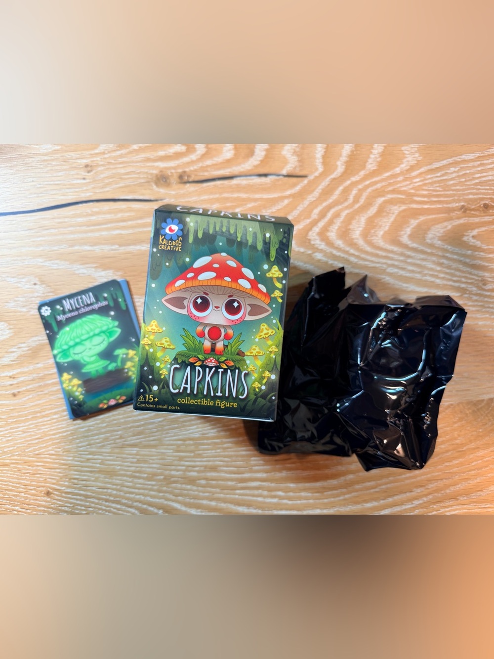 Kaleidos Capkins Mycena Mushroom Collectible Figure